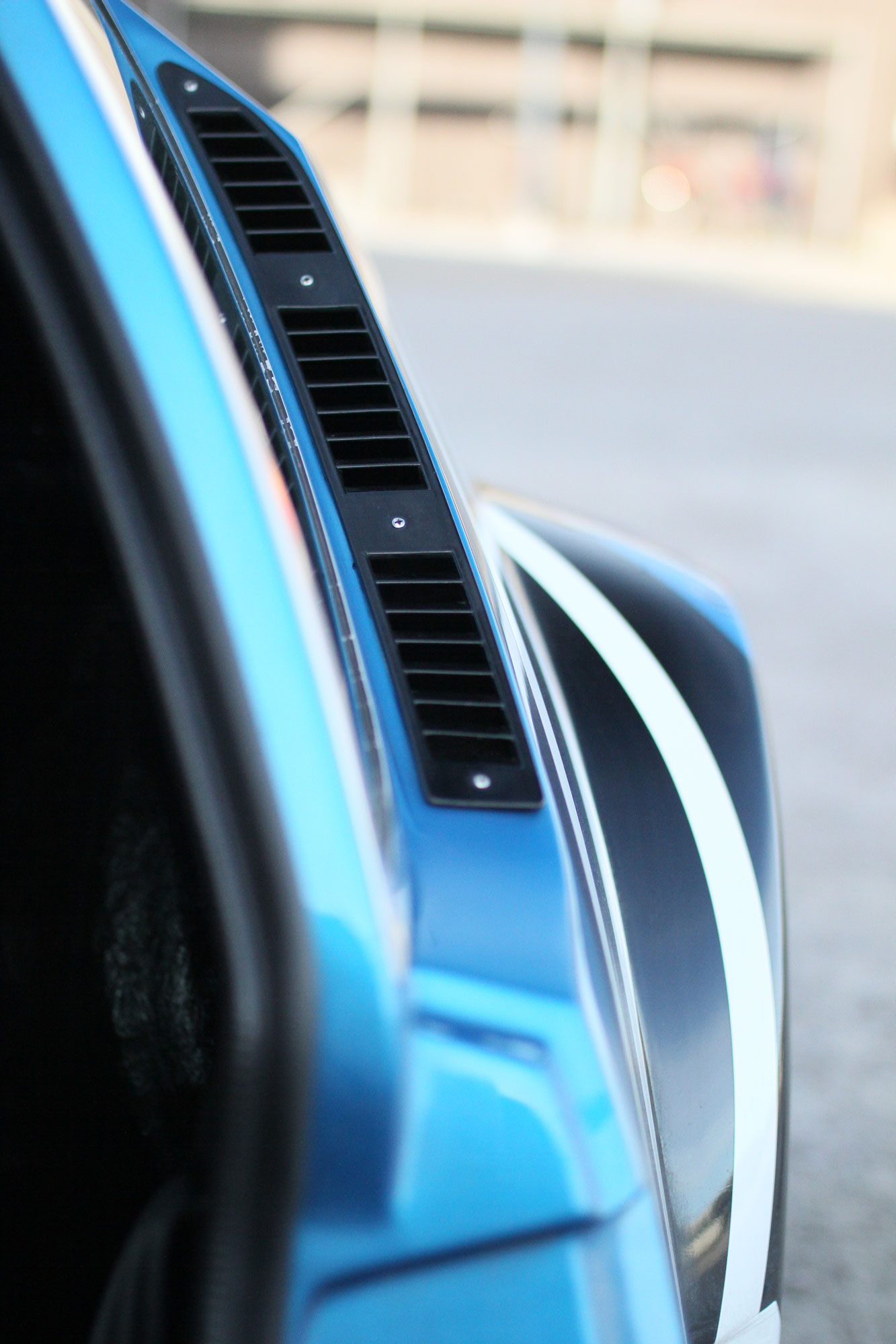 The Air Intake just behind the drivers door in the Renault Alpine A310