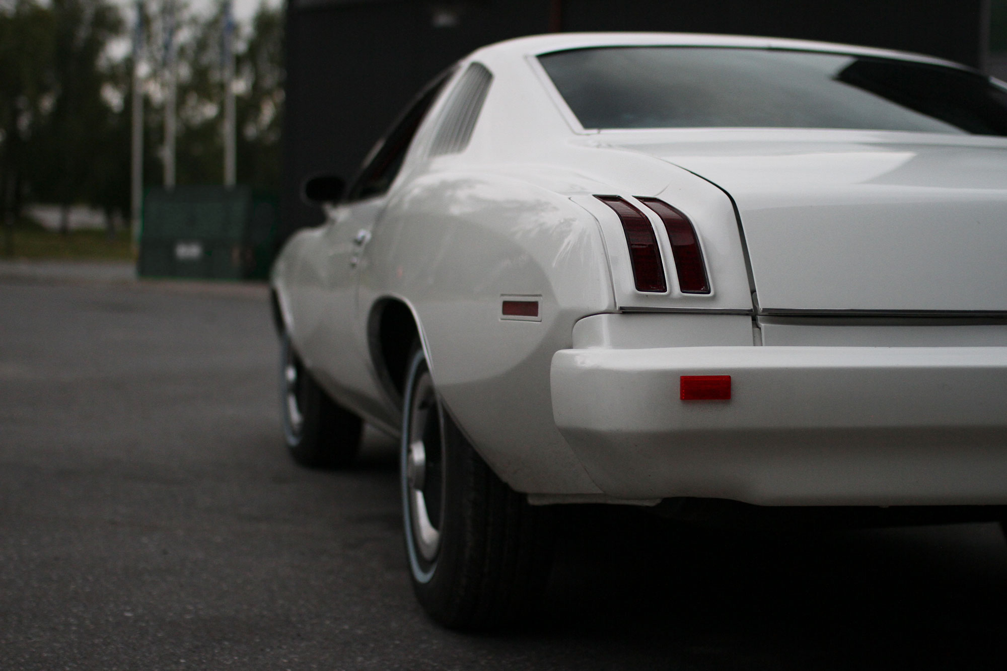 Rear of a Grand Am