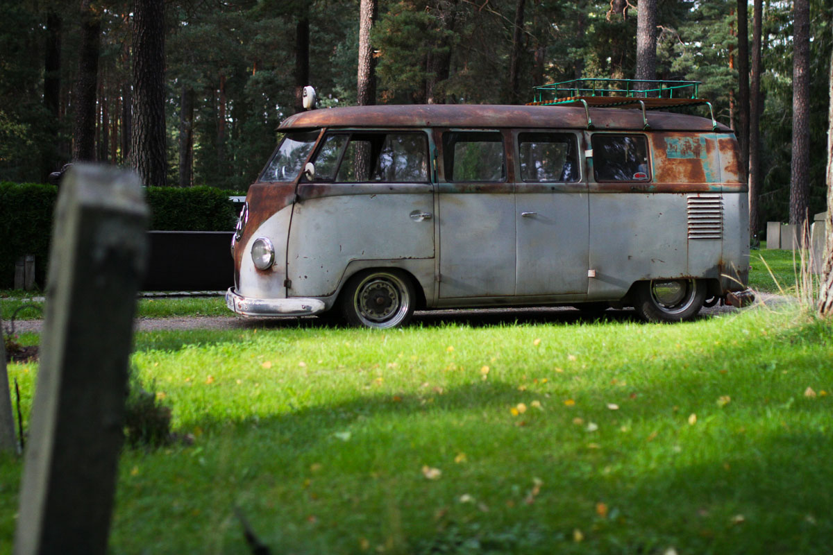 Kleinbus from the left - 1957