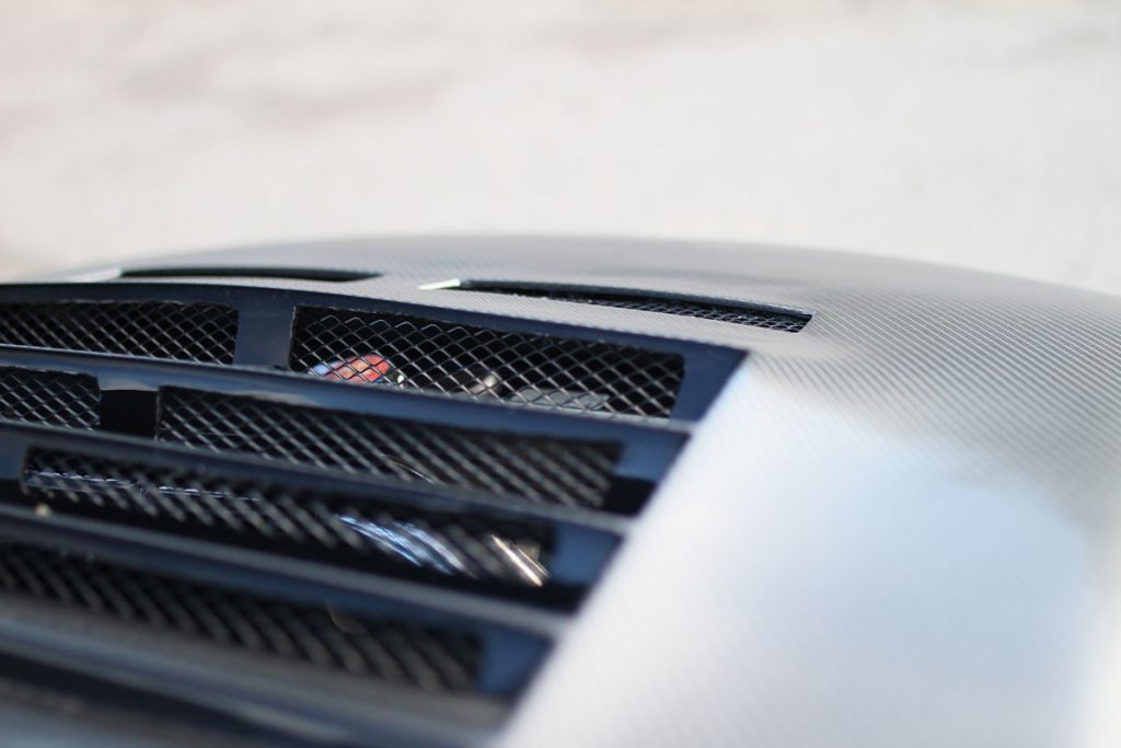 Hood of a Nissan Skyline R34 - 1998