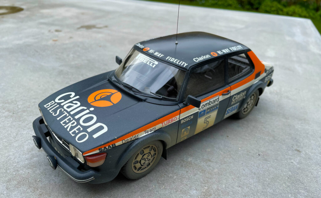 Rally-SAAB-99-Tecnomodel-Scale-model