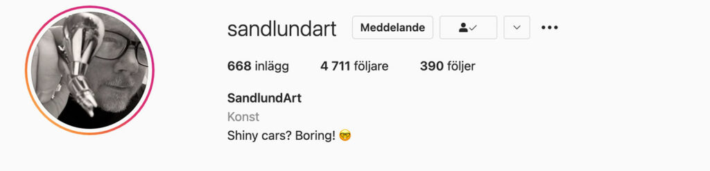 SandlundArt Instagram