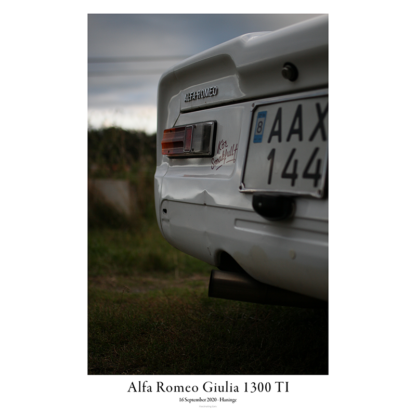 Alfa romeo giulia 1300 TI - Behind back right