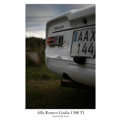 Alfa Romeo Giulia 1300 TI - From right behind