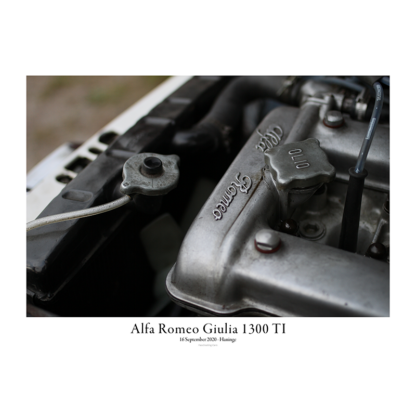 Alfa romeo giulia 1300 TI - Engine number one