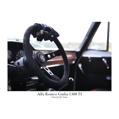 Alfa Romeo Giulia 1300 TI - STeering wheel gloves