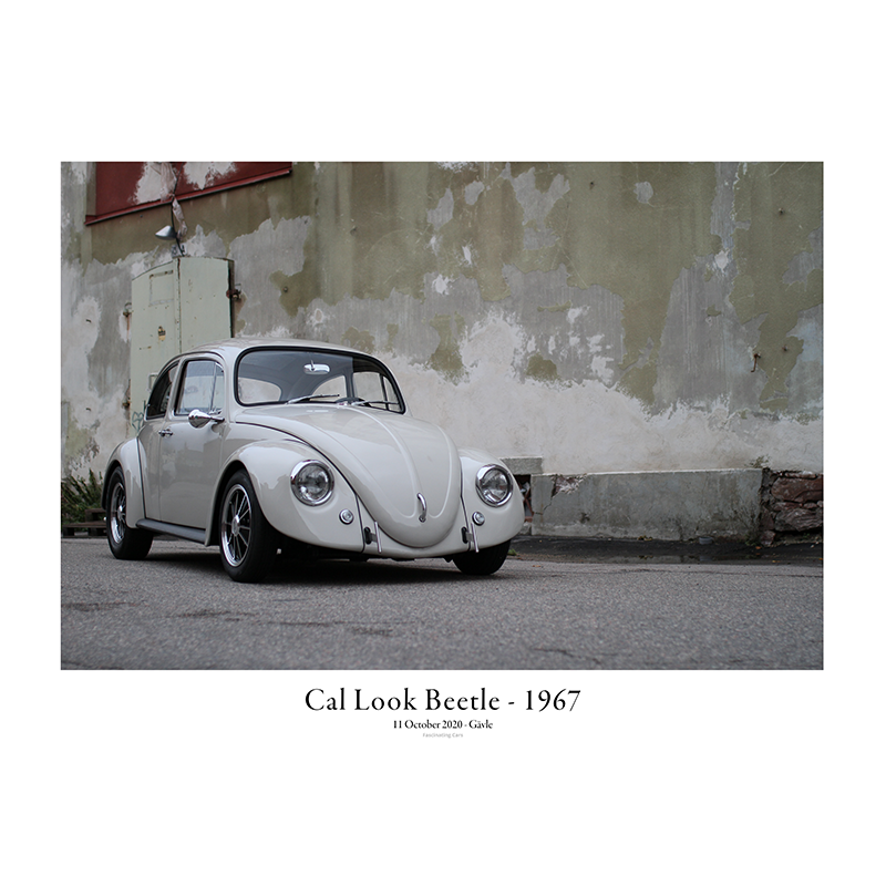 Cal Look Beetle - 1967 - Alone infront of old house