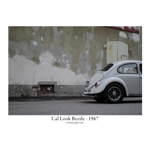 Cal Look Beetle - 1967 - Rear of Beetle