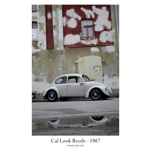 Cal Look Beetle - 1967 - Standing alone water
