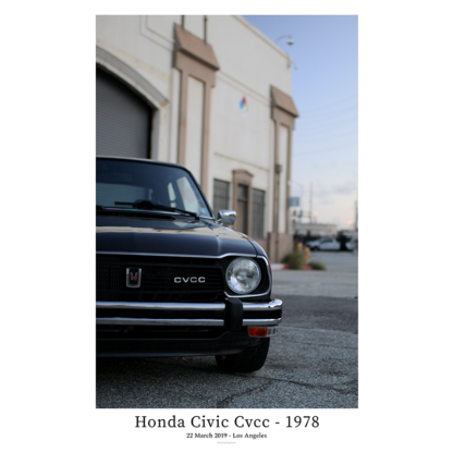 Honda Civic Cvcc - 1978 - LEft headlight