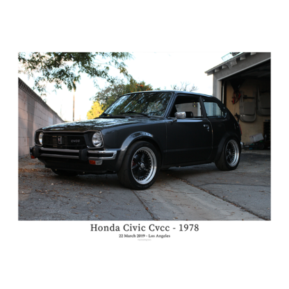 Honda Civic Cvcc - 1978 - Outside garage