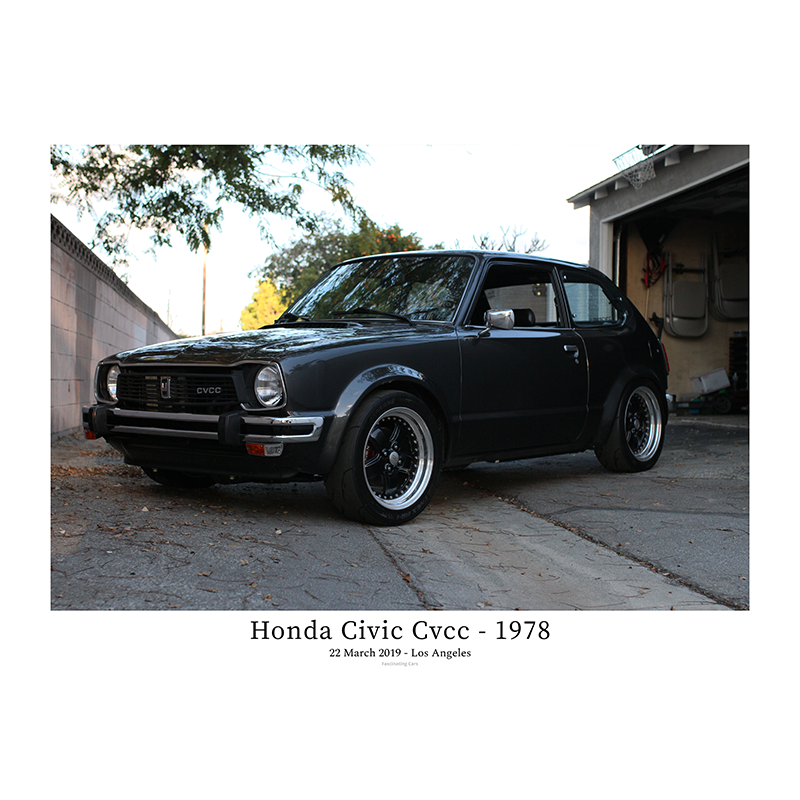 Honda Civic Cvcc - 1978 - Outside garage