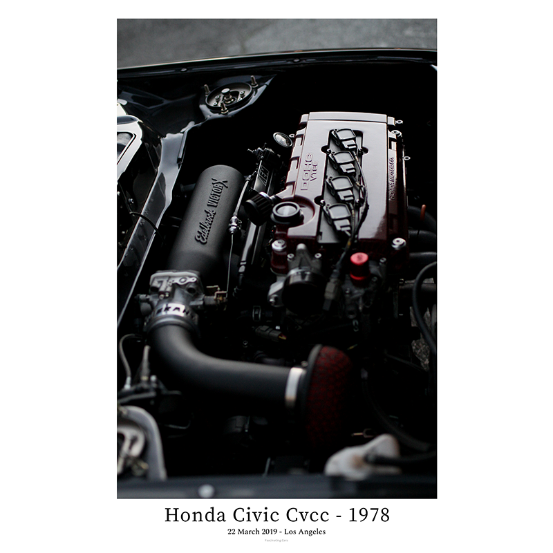 Honda Civic Cvcc - 1978 - Sleeper Engine