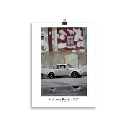 Cal Look Beetle - 1967 - Vertical poster infront of house 30x40