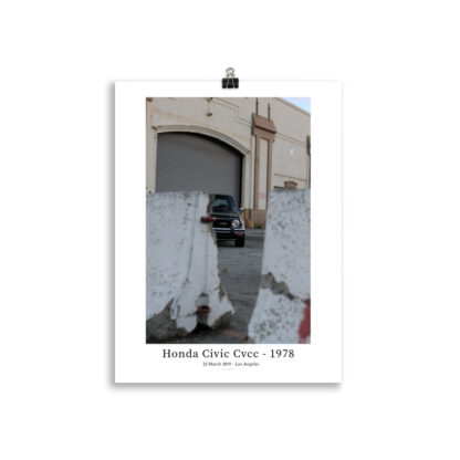 Honda Civic Cvcc - 1978 - Front hidden 30x40