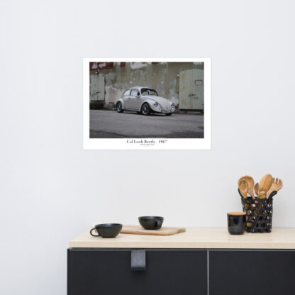 Cal Look Beetle - 1967 - STanding alone in 50x70