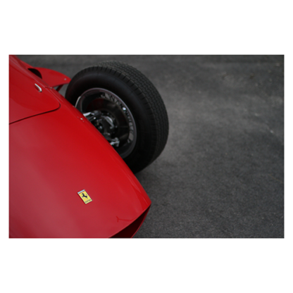 Ferrari-classic-racing-car-front