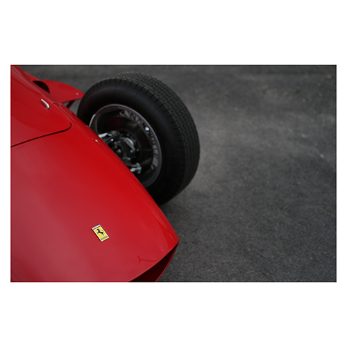 Ferrari-classic-racing-car-front