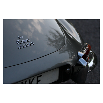 Jaguar-E-type-silver-rear