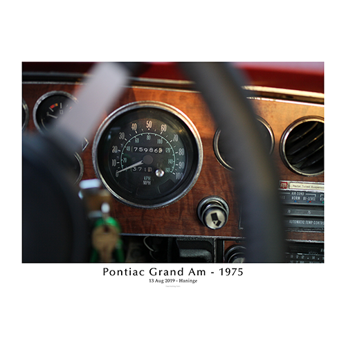 Pontiac-grand-am-1975-Speedometer-with-tex