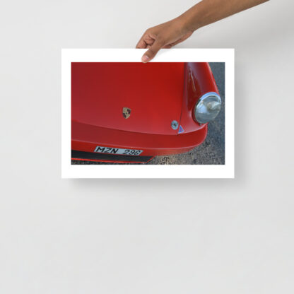 Porsche-911-left-headlight 30x40