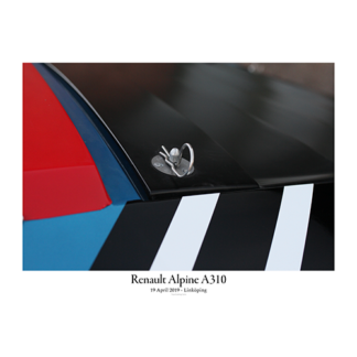 Renault-Alpine-A310-Hood-clip-with-text