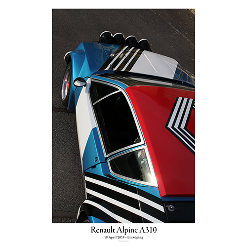 Renault-Alpine-A310-Red-roof-with-text