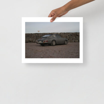 Porsche-912-on-the-beach 30x40