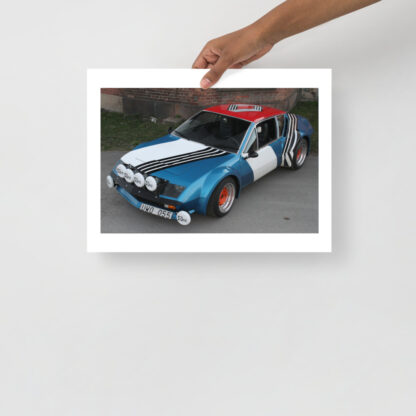 Renault-Alpine-A310-Front 30x40