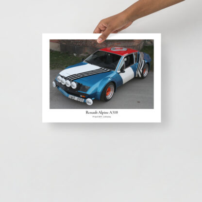 Renault-Alpine-A310-Left-side-front-with-text 30x40