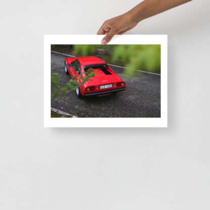 Ferrari-308-GTB-QV-Rear-behind-leaves 30x40